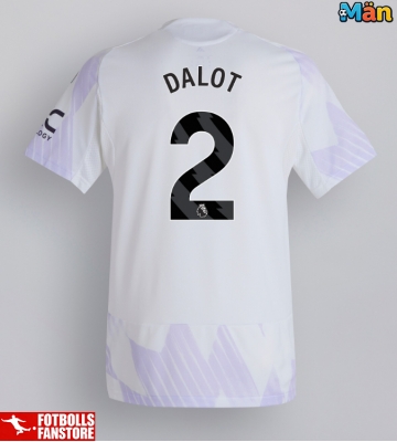 Manchester United Diogo Dalot #2 Bortatröja 2025-26 Kortärmad